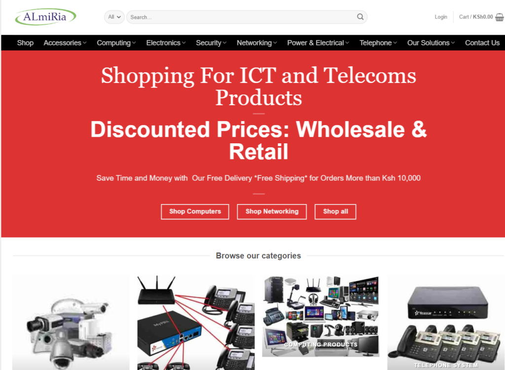 one of the best computer shops in Nairobi
